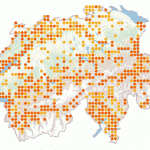 Verbreitung der Schlingnatter in der Schweiz