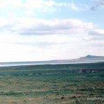 Lebensraum von Alsophylax pipiens – im Hintergrund der ca. 200 m hohe Hügel Bolschoje Bogdo, Astrachanskaja oblast, Juschny federalny okrug, 29.05.2004, Foto S. N. Litvinchuk.